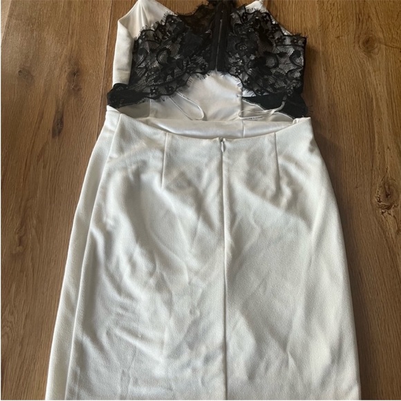 DANCE & MARVEL White Mini Dress - US M - Picture 4 of 5